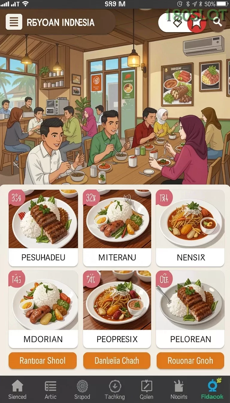 Cuplikan layar IDCASH88 — menu navigasi